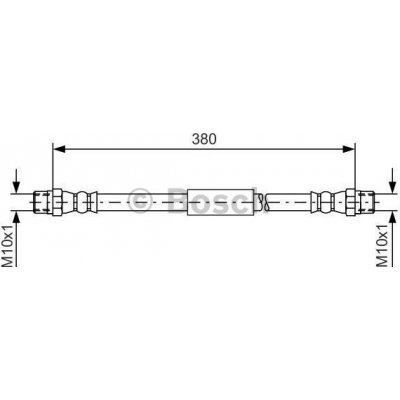 Brzdová hadice BOSCH 1 987 476 138