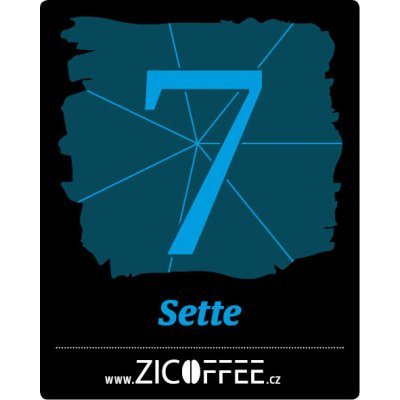 Zicoffee Sette Blend zrnková 250 g – Hledejceny.cz