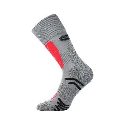 VoXX ponožky Solution světle šedá – Zboží Mobilmania