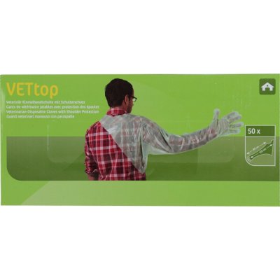 KERBL Rukavice veterinární přes rameno 120cm 50ks – Hledejceny.cz