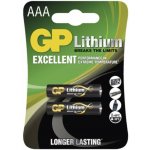 GP Lithium AAA 2ks 1022000412 – Zboží Živě