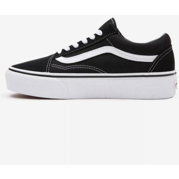 Vans semišové tenisky na platformě Old Skool černé