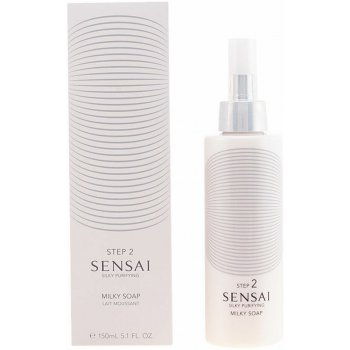 Sensai Silky Purifying mýdlo pro suchou až velmi suchou pleť Step 2 Milky Soap 150 ml