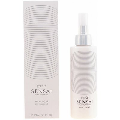 Sensai Silky Purifying mýdlo pro suchou až velmi suchou pleť Step 2 Milky Soap 150 ml – Sleviste.cz