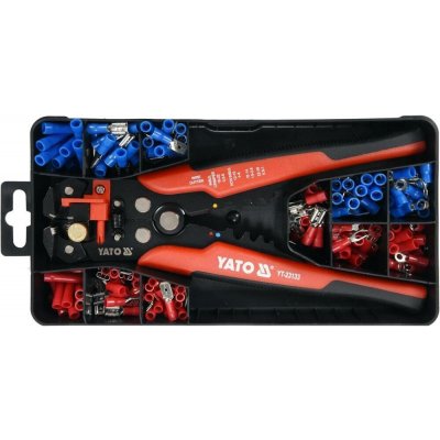 Kleště odizolovací a konektorové univerzální 205 mm, sada – Zbozi.Blesk.cz