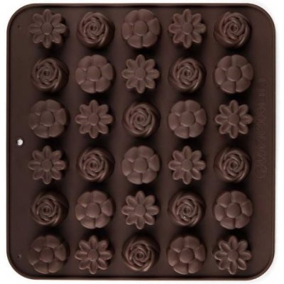 Banquet Formičky na čokoládu silikonové Culinaria Brown 21,4x20,6 cm – Zboží Dáma