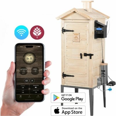 dragON Udírna s Wi-Fi, 200 L - WOOD 100IQ s elektrickým topným modulem a regulátorem – Sleviste.cz