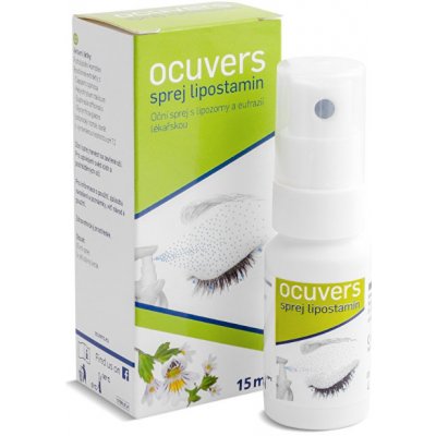 Ocuvers spray lipostamin oční kapky ve spreji liposomy a Euphrasia 15 ml – Zbozi.Blesk.cz