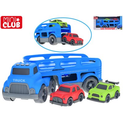 Mikro trading Mini Club Vozidlo odtahové služby s auty 30 cm volný chod – Sleviste.cz