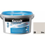 Flexibilní spárovací hmota CE 40 Aquastatic silver 2 kg Ceresit