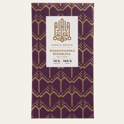 Ajala Dominikánská Republika Öko-Caribe 70% 45 g – Zboží Dáma