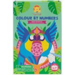 Tiger Tribe Colour By Numbers The Tropics – Hledejceny.cz