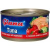 Konzervované ryby Giana Tuňák v tomatové omáčce se zeleninou 185g