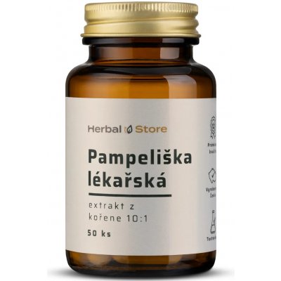 Pampeliška lékařská kapsle extrakt z kořene 10:1 50 kapslí – Hledejceny.cz