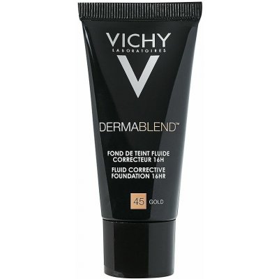 Vichy Dermablend Fluid Corrective Foundation SPF28 tekutý korekční make-up 45 Gold 30 ml – Zboží Dáma
