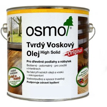 Osmo 3032 Tvrdý voskový olej Original 0,125 l Bezbarvý hedvábný polomat