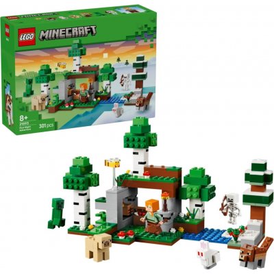LEGO® Minecraft 21593 První noční dobrodružství – Hledejceny.cz