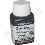 MedPharma Žen-šen 200 mg + Echinacea + leuzea 37 tablet – Hledejceny.cz
