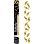 GoDan Konfety vystřelovací kolečka zlatá a stříbrná 40 cm – Zboží Dáma