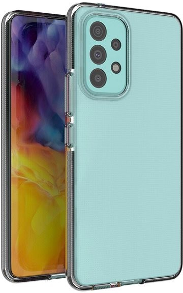 Pouzdro Spring Case silikonové Samsung Galaxy A53 5G, černé