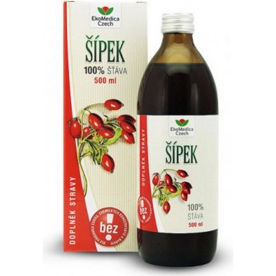 Ekomedica Šípek 100% šťáva 0,5 l – Hledejceny.cz