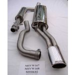 Milltek Sport Catback výfuk Škoda Octavia 1.8T 00- - verze s rezonátorem – Hledejceny.cz