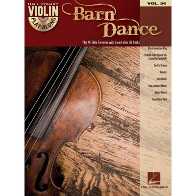 Barn Dance Violin Play-Along Volume 34 noty pro housle 976582 – Zboží Mobilmania