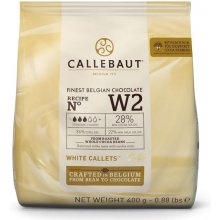 Callebaut Čokoláda bílá W2 28% 400 g