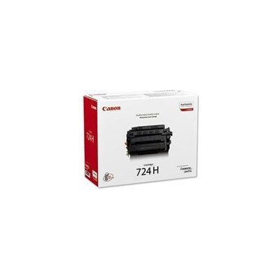 CANON originální toner CRG724H, black, 12500str., 3482B002, high capacity, CANON i-SENSYS (3482B002)