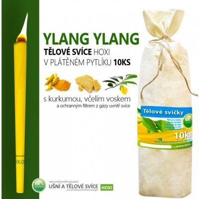 Hoxi Tělové svíčky ylang ylang – Sleviste.cz