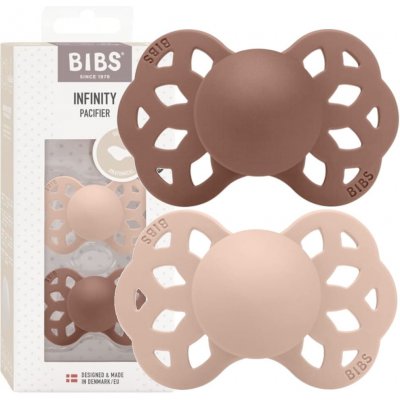 Bibs Infinity anatomické dudlíky silikon 2ks Blush + Woodchuck – Zboží Mobilmania