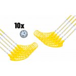 FLOORBEE Albatross 36 YELLOW+ 10 Balls 10 holí – Zbozi.Blesk.cz