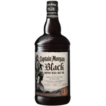 Captain Morgan Black Spiced 40% 1 l (holá láhev)