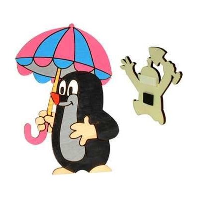 DoDo magnetka Krtek s deštníkem – Zboží Mobilmania