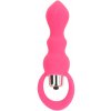 Anální kolík OhMama Vibrating Butt Plug 9cm Pink