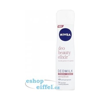 Nivea Deo Beauty Elixir Sensitive Deomilk deospray 150 ml