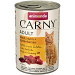 Carny Adult hovězí kuřecí maso & kachní srdce 12 x 400 g – Hledejceny.cz