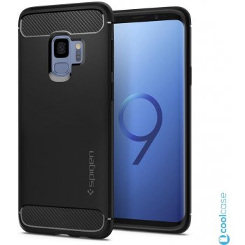 Pouzdro SPIGEN Rugged Armor - Samsung Galaxy S9 černé