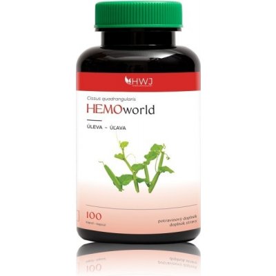 HERBAL WORLD HEMOworld 100 kapslí