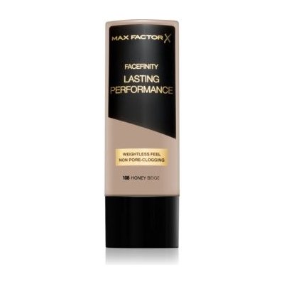 Max Factor Facefinity Lasting Performance Tekutý make-up pro dlouhotrvající efekt 108 Honey Beige 35 ml – Hledejceny.cz