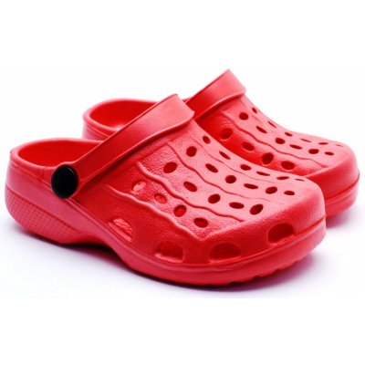Play shoes Eva Clogs pantofle červené – Zboží Mobilmania