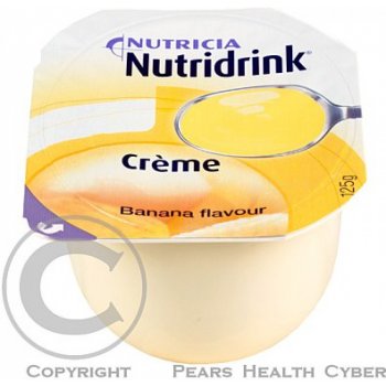 NUTRIDRINK CREME S PŘÍCHUTÍ BANÁNOVOU POR SOL 4X125G