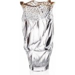 BOHEMIA TREASURY BOHEMIA FLAMENCO PYRAMID&GOLD VÁZA 300MM – Hledejceny.cz