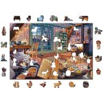 WOODEN CITY Dřevěné Útulná chata 2v1 EKO 505 dílků – Sleviste.cz