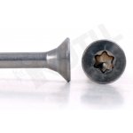 Vrut do dřeva nerez A2, zapuštěná hlava torx - 3,5x50/30 – Hledejceny.cz