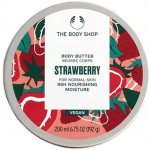The Body Shop Strawberry tělové máslo 200 ml – Zboží Dáma