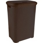 Orion s víkem RATAN 55 l hnědý – Zboží Dáma