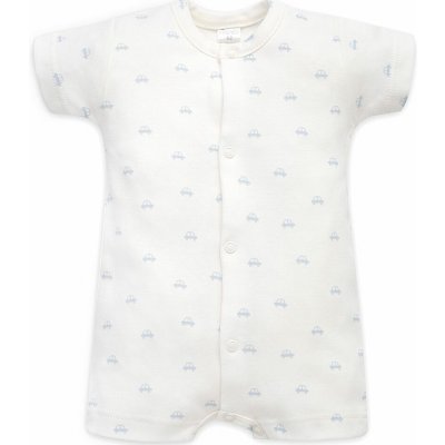 PINOKIO Letní overal celorozepínací Lovely Day BabyBlue AUTÍČKA – Zboží Dáma