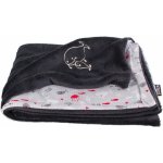 KAARSGAREN Zateplená dětská deka šedá rybičky – Sleviste.cz