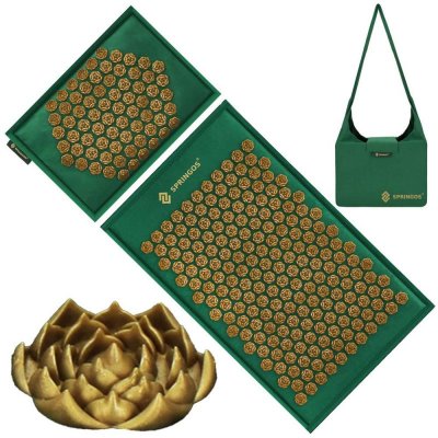 SPRINGOS Akupresurní masážní podložka s polštářkem FA0154 – Zboží Dáma